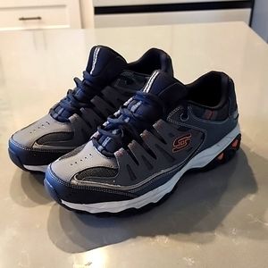 Men's Skechers Afterburn Memory-Foam Lace-up Sneaker Size 10.5